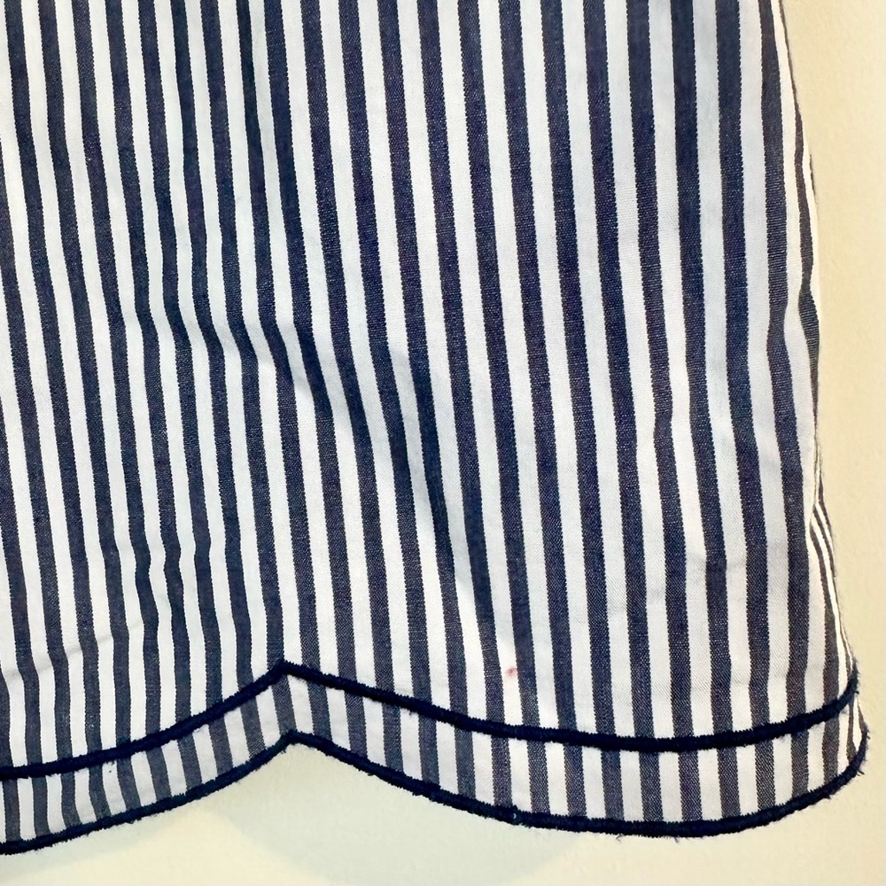 Tribal Jeans Striped Off-Shoulder Top with Floral Embroidery - Size: Medium - Picture 6 of 9